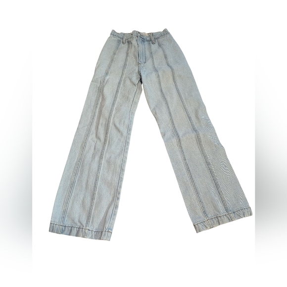 Reformation,River,Seamed Wide-Leg Pants,Size 25 - Picture 2 of 5